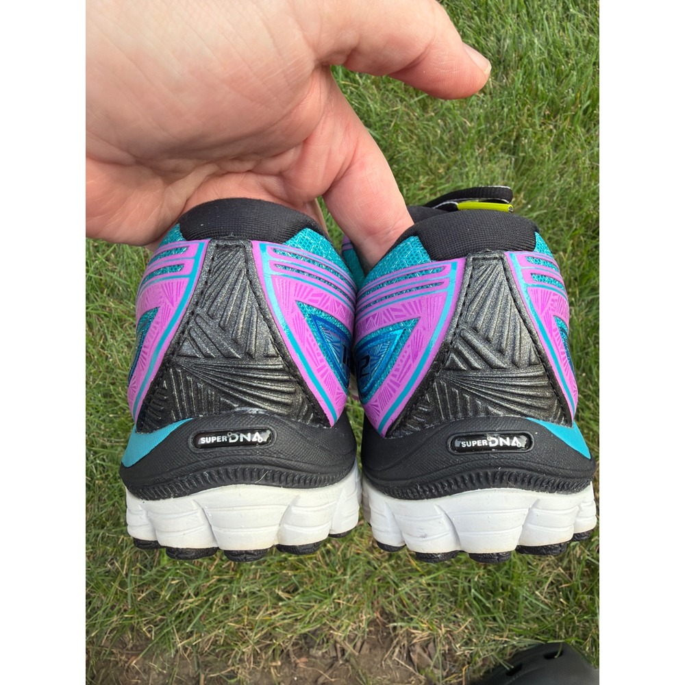 Brooks Glycerin 12 Womens Running Shoes Purple Blue 1201601B540 Size 8 Like New - Picture 4 of 8